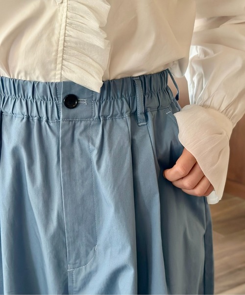 Burner(バーナー)の「ツータックイージーバルーンバギーパンツ(その他パンツ・レディース・サックスブルー/ダークグリーン/グリーン/ベージュ/ダークベージュ/ネイビー/ブラック/ライトグレー・マルチサイズ)」の21枚目の写真