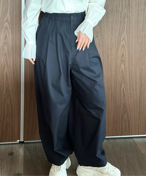 Burner(バーナー)の「ツータックイージーバルーンバギーパンツ(その他パンツ・レディース・サックスブルー/ダークグリーン/グリーン/ベージュ/ダークベージュ/ネイビー/ブラック/ライトグレー・マルチサイズ)」の19枚目の写真