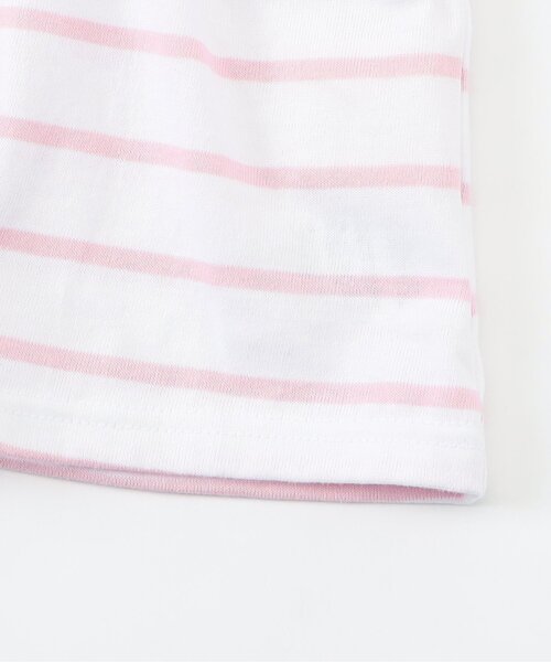 apres les cours（アプレレクール）の「ペプラムパフ半袖Tシャツ/7days Style（Tシャツ/カットソー・キッズ・ブラック/アイボリー/サックスブルー/その他2/ラベンダー/ピンク・110/120/130/140/80/90/100）」の12枚目の写真
