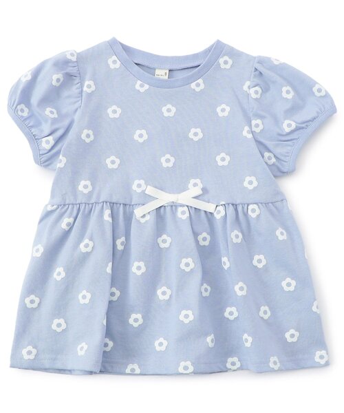 apres les cours（アプレレクール）の「ペプラムパフ半袖Tシャツ/7days Style（Tシャツ/カットソー・キッズ・ブラック/アイボリー/サックスブルー/その他2/ラベンダー/ピンク・110/120/130/140/80/90/100）」の15枚目の写真