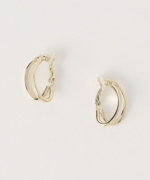 BEAUTY&YOUTH UNITED ARROWS（ビューティーアンドユースユナイテッドアローズ）の「ユニーク サークル イヤリング（イヤリング・レディース・シルバー/ゴールド・FREE）」の2枚目の写真