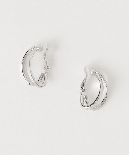 BEAUTY&YOUTH UNITED ARROWS（ビューティーアンドユースユナイテッドアローズ）の「ユニーク サークル イヤリング（イヤリング・レディース・シルバー/ゴールド・FREE）」の8枚目の写真