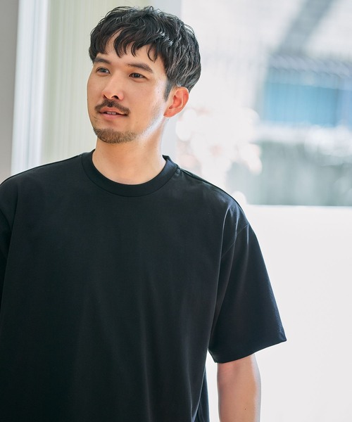 FOUND GOOD（ファウンドグッド）の「プレーティングテンジクT（Tシャツ/カットソー・メンズ・グレー系/ブラック/ホワイト系1/ブルー系・XL/L/M/S）」の3枚目の写真