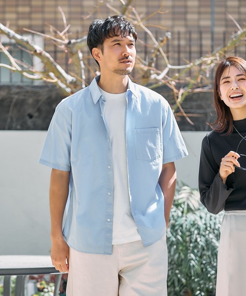 FOUND GOOD（ファウンドグッド）の「プレーティングテンジクT（Tシャツ/カットソー・メンズ・グレー系/ブラック/ホワイト系1/ブルー系・XL/L/M/S）」の6枚目の写真