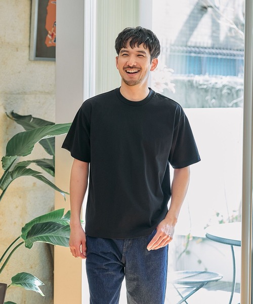 FOUND GOOD（ファウンドグッド）の「プレーティングテンジクT（Tシャツ/カットソー・メンズ・グレー系/ブラック/ホワイト系1/ブルー系・XL/L/M/S）」の10枚目の写真