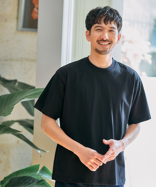 FOUND GOOD（ファウンドグッド）の「プレーティングテンジクT（Tシャツ/カットソー・メンズ・グレー系/ブラック/ホワイト系1/ブルー系・XL/L/M/S）」の11枚目の写真