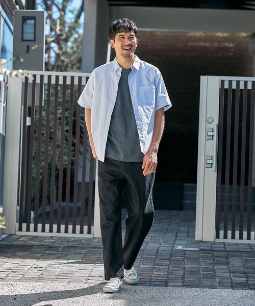 FOUND GOOD（ファウンドグッド）の「プレーティングテンジクT（Tシャツ/カットソー・メンズ・グレー系/ブラック/ホワイト系1/ブルー系・XL/L/M/S）」の13枚目の写真