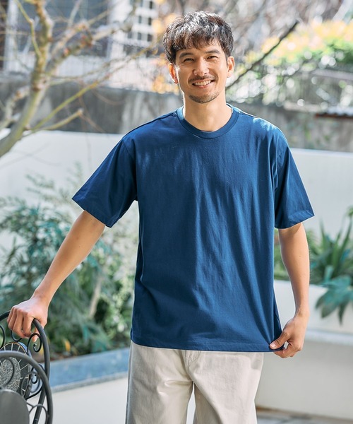 FOUND GOOD（ファウンドグッド）の「プレーティングテンジクT（Tシャツ/カットソー・メンズ・グレー系/ブラック/ホワイト系1/ブルー系・XL/L/M/S）」の20枚目の写真