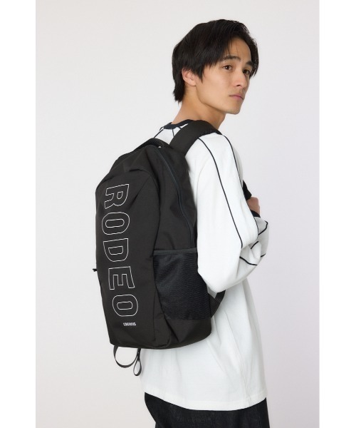 RODEO CROWNS WIDE BOWL（ロデオクラウンズワイドボウル）の「ロゴバックパック（バックパック/リュック・メンズ・ブラック/グレー・FREE）」の20枚目の写真
