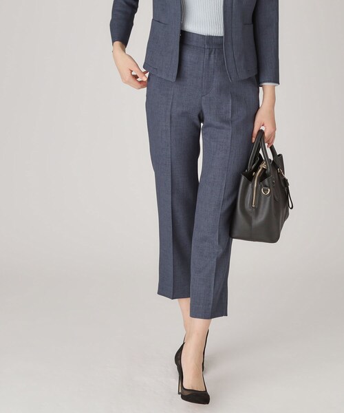 COUP DE CHANCE(クードシャンス)の「【手洗い可/日本製】タックテーパードパンツ(その他パンツ・レディース・ブラウン系/ブラック/ナチュラル/ダークグレー/ブルー/ホワイト・38/36/40/34/42)」の6枚目の写真