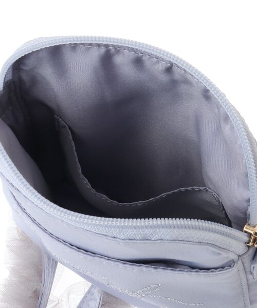 Maison de FLEUR(メゾンドフルール)の「EC限定チュールハンドルラインストーンポシェット(ショルダーバッグ・レディース・ブルー系その他7・FREE)」の11枚目の写真