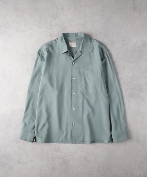 BACK NUMBER(バックナンバー)の「BACK NUMBER(バックナンバー)レーヨン麻混オープンカラーシャツ(シャツ/ブラウス・メンズ・ブラウン/オリーブ・XL/L/M/S)」の21枚目の写真