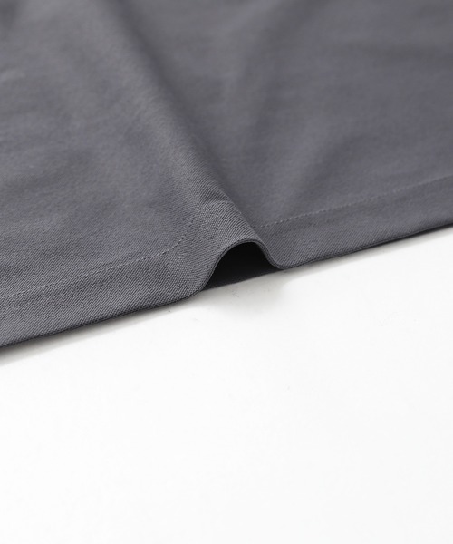 MDR(エムディアール)の「SOLOTEX スロープネック半袖Tシャツ(Tシャツ/カットソー・メンズ・チャコール/ホワイト/ブラック・M/L)」の10枚目の写真