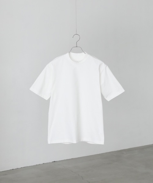 MDR(エムディアール)の「SOLOTEX スロープネック半袖Tシャツ(Tシャツ/カットソー・メンズ・チャコール/ホワイト/ブラック・M/L)」の12枚目の写真