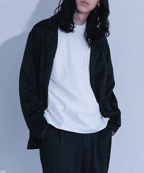 MDR(エムディアール)の「SOLOTEX スロープネック半袖Tシャツ(Tシャツ/カットソー・メンズ・チャコール/ホワイト/ブラック・M/L)」の15枚目の写真