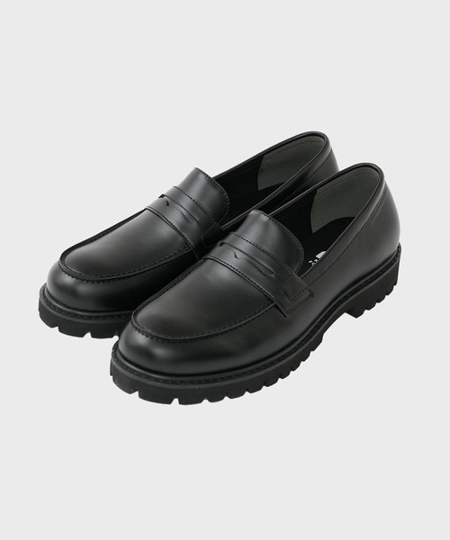 PELLICO | バイカラー ローファー 2.0cm BLACK - アマン