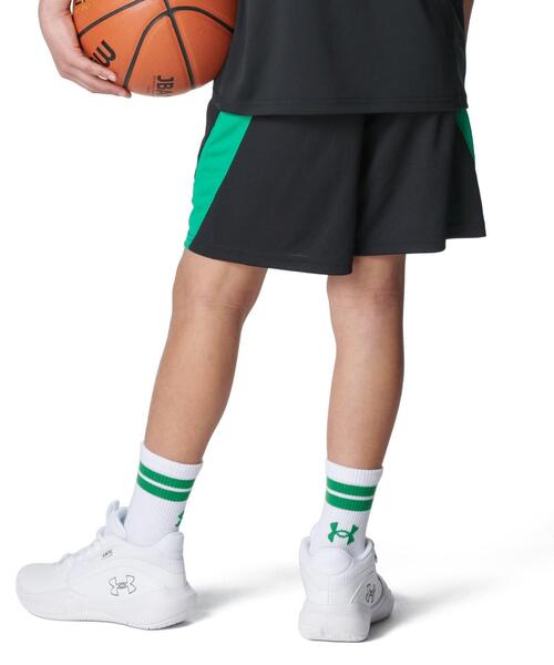 UNDER ARMOUR（アンダーアーマー）の「UAゾーン ショーツ（バスケットボール/キッズ）（その他パンツ・キッズ・ブラック系その他・140cm/130cm/150cm/160cm）」の2枚目の写真