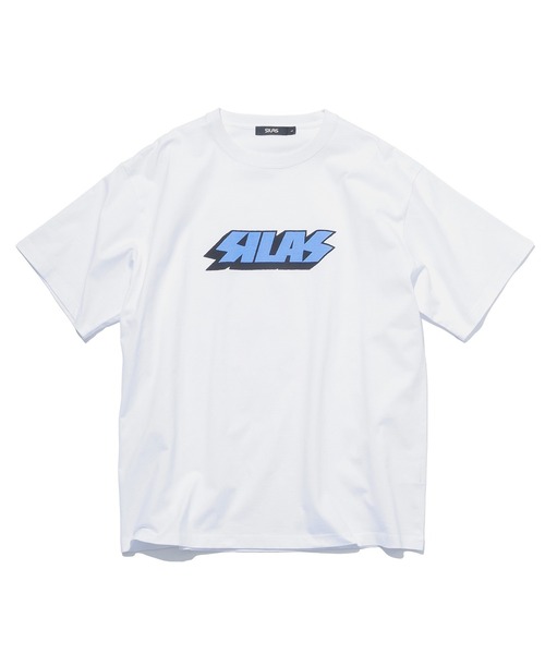 SILAS(サイラス)の「WOBBLY ROCK LOGO S/S TEE(Tシャツ/カットソー・メンズ・ブラック/ホワイト/アッシュ・M/L/XL)」の2枚目の写真