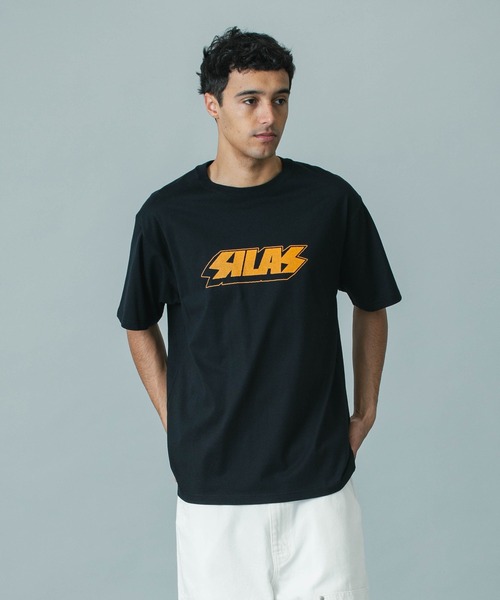 SILAS(サイラス)の「WOBBLY ROCK LOGO S/S TEE(Tシャツ/カットソー・メンズ・ブラック/ホワイト/アッシュ・M/L/XL)」の13枚目の写真