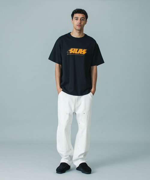 SILAS(サイラス)の「WOBBLY ROCK LOGO S/S TEE(Tシャツ/カットソー・メンズ・ブラック/ホワイト/アッシュ・M/L/XL)」の14枚目の写真