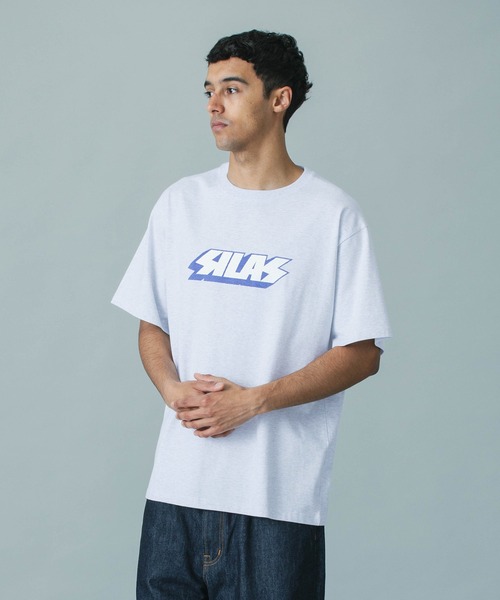 SILAS(サイラス)の「WOBBLY ROCK LOGO S/S TEE(Tシャツ/カットソー・メンズ・ブラック/ホワイト/アッシュ・M/L/XL)」の15枚目の写真