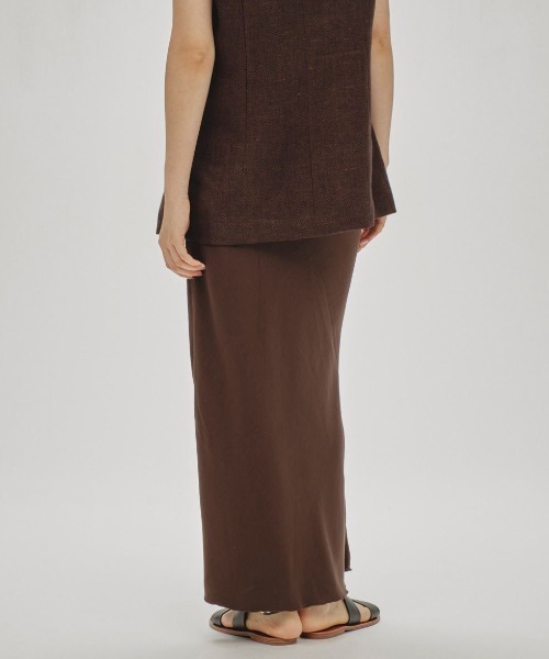 TODAYFUL/トゥデイフル】Backsatin Pencil Skirt/バックサテン