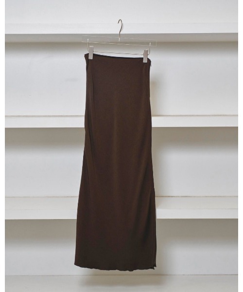 TODAYFUL/トゥデイフル】Backsatin Pencil Skirt/バックサテン