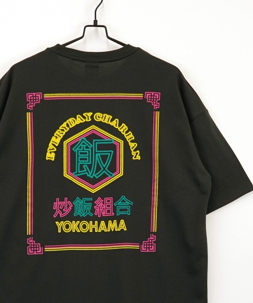Tシャツ・カットソー REGULAR LOGO T-SHIRT ワイド 半袖 Tシャツ ロゴ サークル ハート 刺繍(Tシャツ