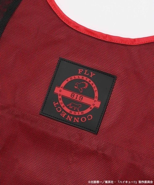 JEANASIS(ジーナシス)の「【ハイキュー!!】メッシュトートBAG/323882(トートバッグ・レディース・オレンジ系その他/レッド系その他・FREE)」の4枚目の写真