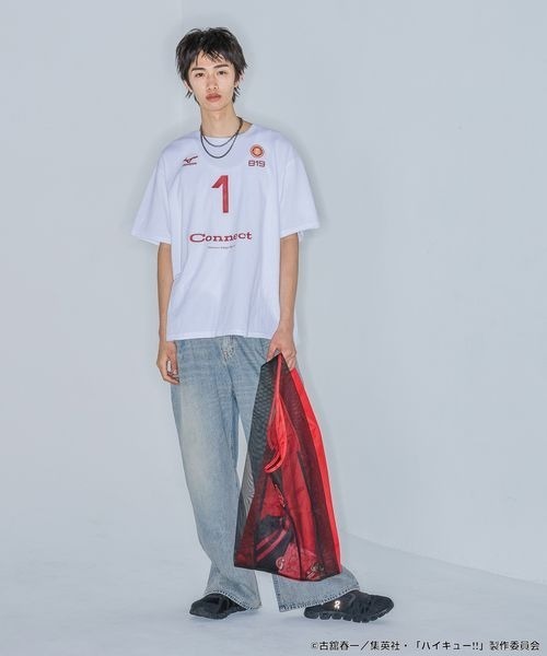 JEANASIS(ジーナシス)の「【ハイキュー!!】メッシュトートBAG/323882(トートバッグ・レディース・オレンジ系その他/レッド系その他・FREE)」の20枚目の写真