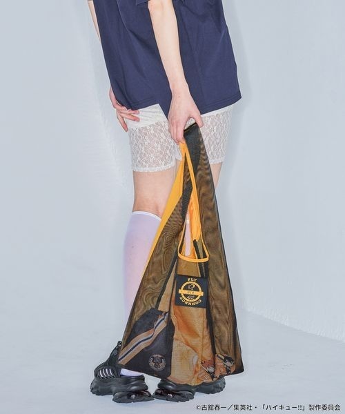 JEANASIS(ジーナシス)の「【ハイキュー!!】メッシュトートBAG/323882(トートバッグ・レディース・オレンジ系その他/レッド系その他・FREE)」の12枚目の写真