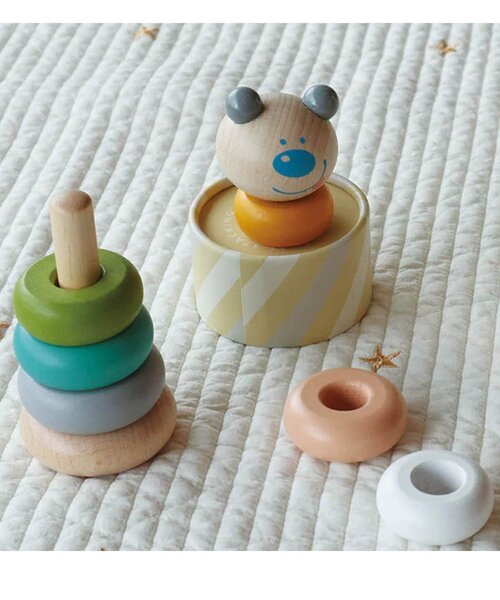 apres les cours(アプレレクール)の「ANIMAL STACKING(アニマル スタッキング)(その他雑貨・キッズ・ブルー/ピンク・FREE)」の1枚目の写真