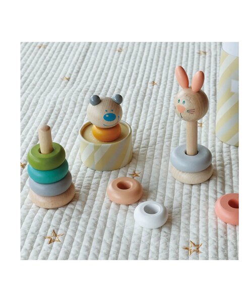 apres les cours(アプレレクール)の「ANIMAL STACKING(アニマル スタッキング)(その他雑貨・キッズ・ブルー/ピンク・FREE)」の4枚目の写真