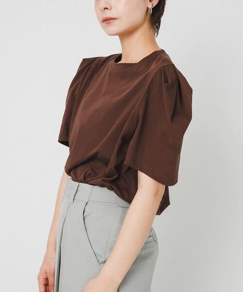 LAATO（ラート）の「lantern t shirts（Tシャツ/カットソー・レディース・ブラック/ブラウン・FREE）」の8枚目の写真