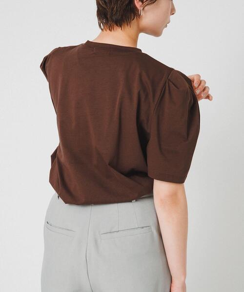 LAATO（ラート）の「lantern t shirts（Tシャツ/カットソー・レディース・ブラック/ブラウン・FREE）」の9枚目の写真