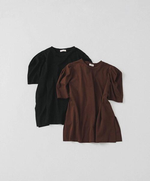 LAATO（ラート）の「lantern t shirts（Tシャツ/カットソー・レディース・ブラック/ブラウン・FREE）」の10枚目の写真