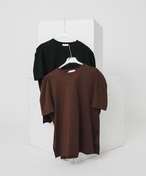 LAATO（ラート）の「lantern t shirts（Tシャツ/カットソー・レディース・ブラック/ブラウン・FREE）」の14枚目の写真