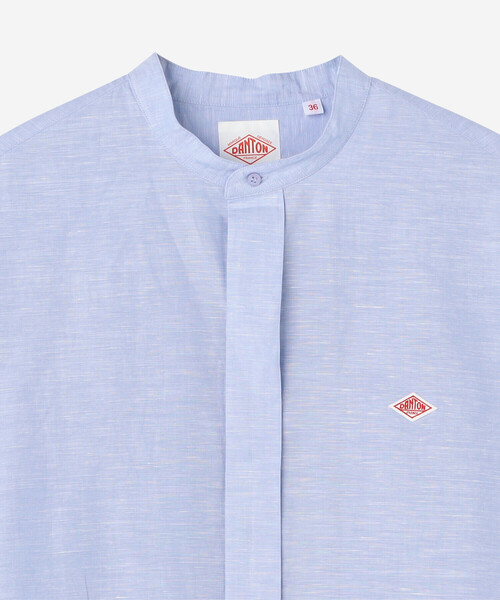 DANTON | コットンリネン スリーブレスシャツ WOMEN（シャツ