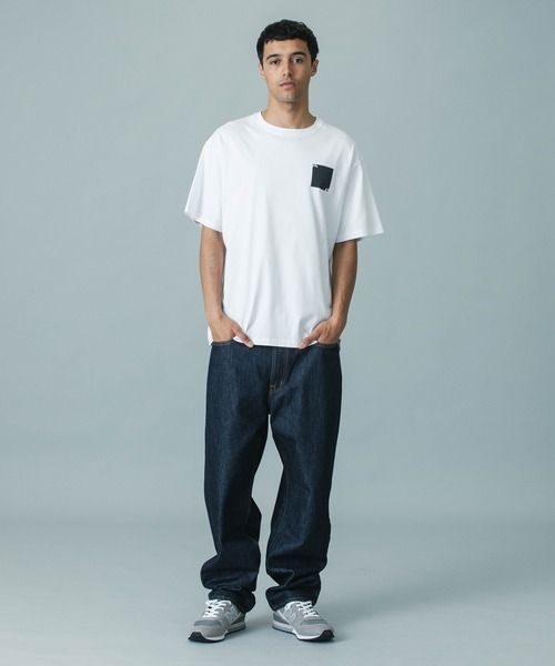 SILAS(サイラス)の「OUTLINE SQUARE S/S TEE(Tシャツ/カットソー・メンズ・ホワイト/チャコール/ブラック・M/L/XL)」の9枚目の写真