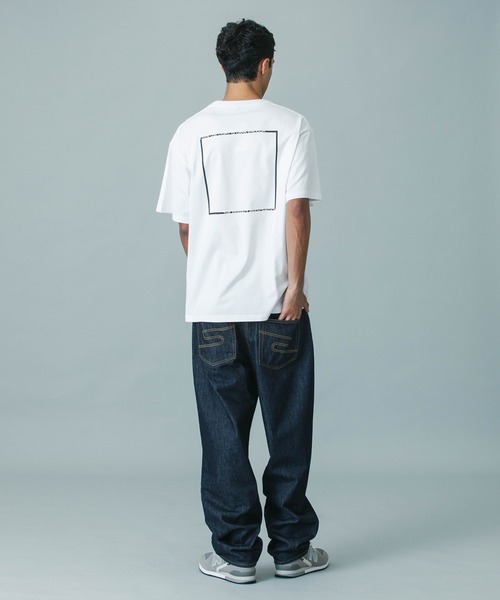 SILAS(サイラス)の「OUTLINE SQUARE S/S TEE(Tシャツ/カットソー・メンズ・ホワイト/チャコール/ブラック・M/L/XL)」の10枚目の写真