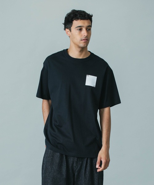 SILAS(サイラス)の「OUTLINE SQUARE S/S TEE(Tシャツ/カットソー・メンズ・ホワイト/チャコール/ブラック・M/L/XL)」の11枚目の写真