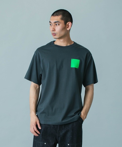 SILAS(サイラス)の「OUTLINE SQUARE S/S TEE(Tシャツ/カットソー・メンズ・ホワイト/チャコール/ブラック・M/L/XL)」の15枚目の写真