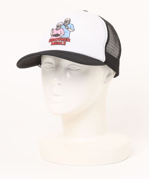 Graphic Print MESH CAP ブラザーマールグラフィックプリント