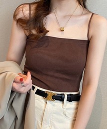 Doux Belle（ドゥーベル）の「リブブラキャミソール（キャミソール）」