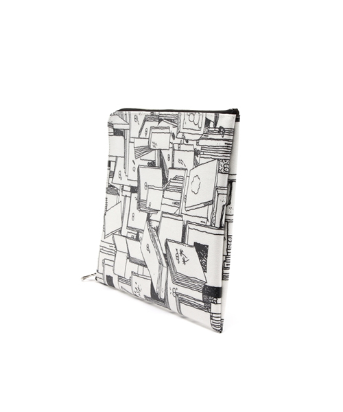 FABRICK(ファブリック)の「FABRIC STEFAN MARX DOCUMENT CASE A4(クラッチバッグ・メンズ・ホワイト/グリーン・FREE)」の8枚目の写真