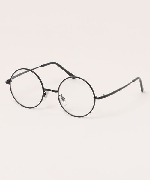 Revo.(レボ)の「ROUND CLEAR LENS GLASSES / メタルフレーム ラウンド型 メガネ 伊達メガネ クリアレンズ UVカット <ユニセックス>(メガネ・レディース・シルバー/ブラック/ブラウン/ゴールド・FREE)」の13枚目の写真