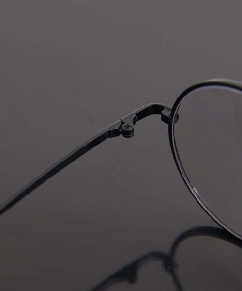 Revo.(レボ)の「ROUND CLEAR LENS GLASSES / メタルフレーム ラウンド型 メガネ 伊達メガネ クリアレンズ UVカット <ユニセックス>(メガネ・レディース・シルバー/ブラック/ブラウン/ゴールド・FREE)」の12枚目の写真