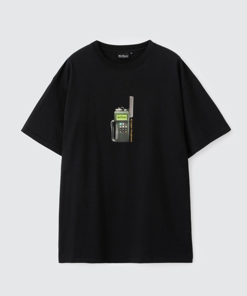 WILD THINGS（ワイルドシングス）の「プラッガーS/S Tシャツ│PLUGGER TEE SS（Tシャツ/カットソー・メンズ・ホワイト/ブラック/ライトカーキ/ブラウン・L/S/M/XL）」の2枚目の写真
