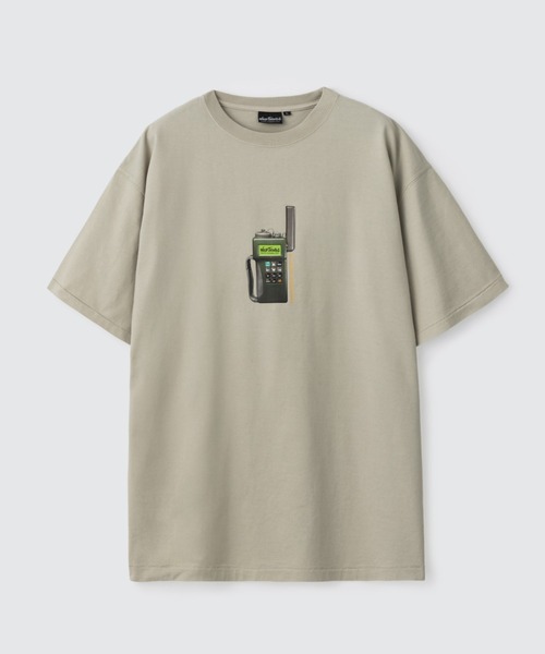 WILD THINGS（ワイルドシングス）の「プラッガーS/S Tシャツ│PLUGGER TEE SS（Tシャツ/カットソー・メンズ・ホワイト/ブラック/ライトカーキ/ブラウン・L/S/M/XL）」の8枚目の写真