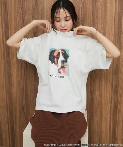 forksy.(フォルクシー)の「【forksy.】【THE SATURDAY EVENING POST】別注 アソート グラフィック半袖Tシャツ(Tシャツ/カットソー・レディース・ホワイト系1/グレイッシュベージュ/ホワイト系2・FREE)」の15枚目の写真
